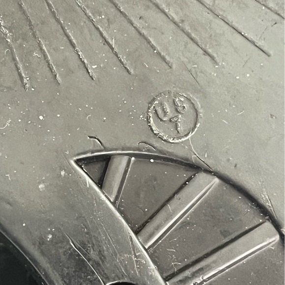 Michael Kors Glossy Black Gem Sandals - Picture 3 of 3